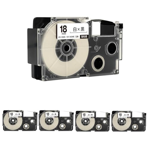 �J�V�I�p �l�[�������h XR-24WE XR-24GWE 24mm ���e�[�v ������ ���S�� 5�Z�b�g �݊��e�[�v ���x�� �e�[�v�J�[�g���b�W �l�[�������h�e�[�v�Ή�