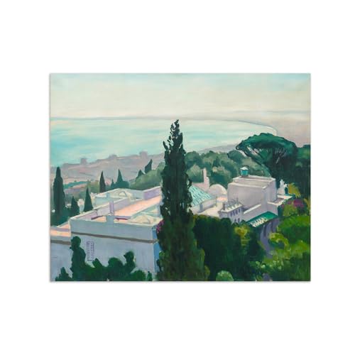 Albert Marquet impression sur toile de la Villa 100x80cm