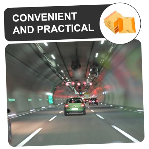4pcs Marcadores Reflectivos Abs para Seguridad Vial miniatura 7