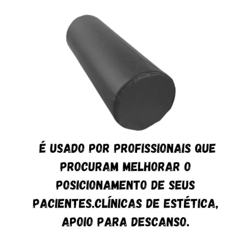 Rolo para Posicionamento em Exercícios de Fisioterapia, Pilates, Apoio em Ioga e Descanso: Auxílio d