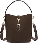 BOSTANTEN Petit sac à seau pour femmes Sacs à croix Trendy Vegan cuir Purses d'épaule Designer Ladies Sacs a main