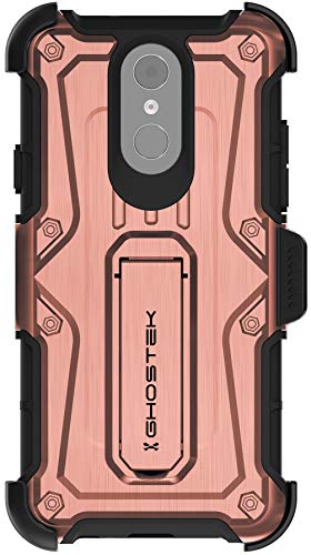 Ghostek Iron Armor Heavy Duty Dual Layer Case Cover Designed for LG Q7 Q7+ Plus – Rose