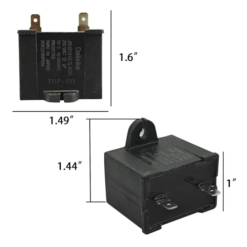 Reparar arranque de nevera con condensador 12uF WR55X24064 compatible con GE 2
