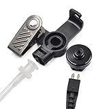 Yolispa Air Tube PTT Earpiece Headset with Microphone, Covert Acoustic Tube Security Bodyguard Earpiece Headset, for Motorola Two Way Radio Walkie Talkie DP4400 DP4401 DP4600 DP4800 DP4801 - Image 3