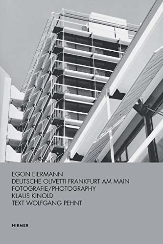 Egon Eiermann Deutsche Olivetti publication historique reliée