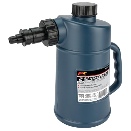 Performance Tool W54274 2 Quarts Battery Filler with Auto Shut Off and...