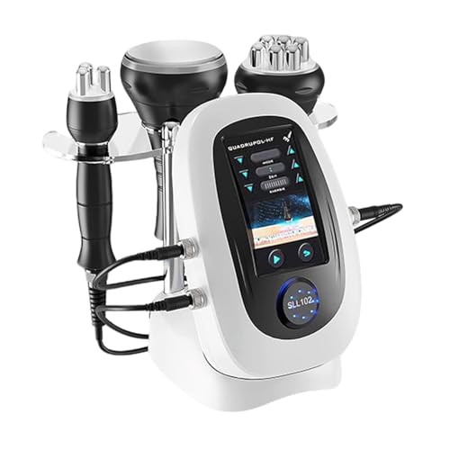 40k Body Sculpting Machine 3 in 1 Rf Radio Frequency 6 Polar Cavitation Ultrasonic Beauty Device for Fat Burning Cellulite Removal Skin Tightening Salon Spa Home Use Face Belly Hip Leg Body