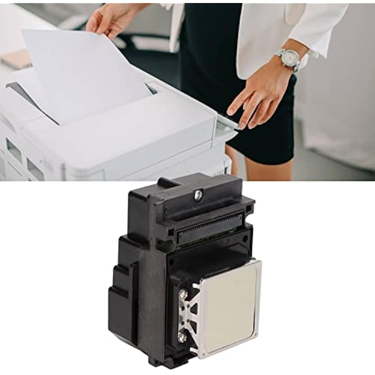 Diydeg Print Head Replacement Kit, Professional Printhead Replacement Parts, Plastic High Reliability Color Pirnthead Replacement for for Dx8, for Dx10, for Tx800, for Tx700