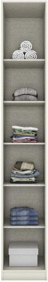 내부 view of Henn Seletto Modular Wardrobe with items