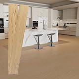 Jeedeson Original Wooden Multi-ply Engineered Hardwood Flooring, Tongue and Groove Waterproof Wood Flooring (2 Pack for Sample, 0.59 in. T x 47.64 in. L x 6.5 in. W)
