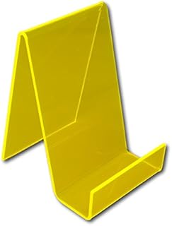 EPOSGEAR Medium Plastic Acrylic Perspex Book Plate Retail Display Stand Holder - Perfect for Schools, Nurseries, Libraries etc (Clear)