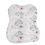 Aramox Almohadilla de Algodón para Insertar en el Coche Infantil, Alfombrilla para Cojín para Cochecito de bebé, Soporte para la Columna Vertebral, Ideal para Todas las Estaciones (Tipo 2)