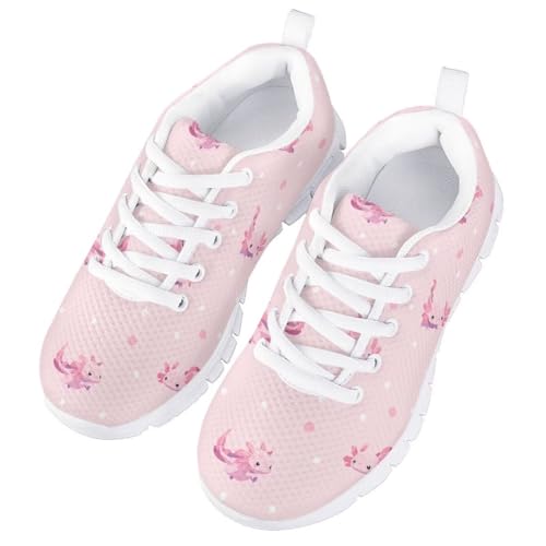 Cartoon Animal Kids Tennis Shoes Girls Running Walking Sports Sneakers Lightweight for Little Kid Size11-13/ Big Kids Size1-52