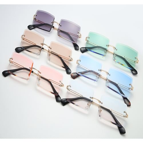 Petites lunettes de soleil carrées pour vos sorties d'été en terrasse - 5