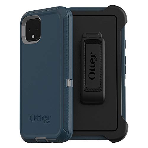 OtterBox Defender Series SCREENLESS Case Case for Google Pixel 4 - Gone Fishin (Wet Weather/Majolica Blue) by OtterBox - Used condition - US$6.11