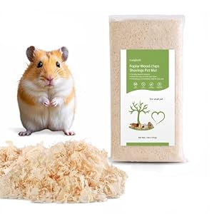 18oz Small Pet Bedding, Low Dust, Odor Control, Ultra Absorbent, for Hamsters, Guinea Pigs, Parrots, Rabbits, Gerbils, Mice & Small Animals