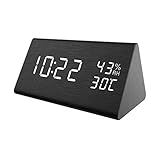 Diseño compacto con pantalla-pequeña huella con LED fácil de leer día o noche y el brillo de la pantalla se puede ajustar fácilmente dependiendo de las preferencias personales. Excelente para personas mayores o con mala visión.