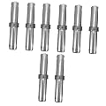 DOITOOL 8 Pcs Scaffolding Accessories Scaffolding Accessory Spring Retainer Scaffolding Part Wire Splice Locking Pins Scaffold Insert Pin Electric Wire Equipment Iron Silver