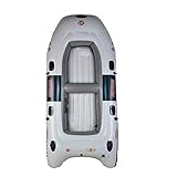 * Kayak robusto, ideal para lagos, pesca y orilla. La forma ancha combina estabilidad y comodidad en el agua, una zona de rocío integrada en proa y popa.