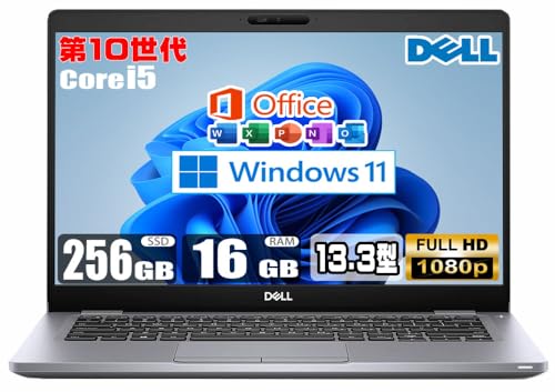 �y�����ςݕi�z��10���� Core i5 10210U / SSD 256GB / ������ 16GB / MS Office 2019 / Windows 11 / �t��HD Wi-Fi web�J���� FHD 13.3�C���` ���w�h���C�u�񓋍� �I�t�B�X 