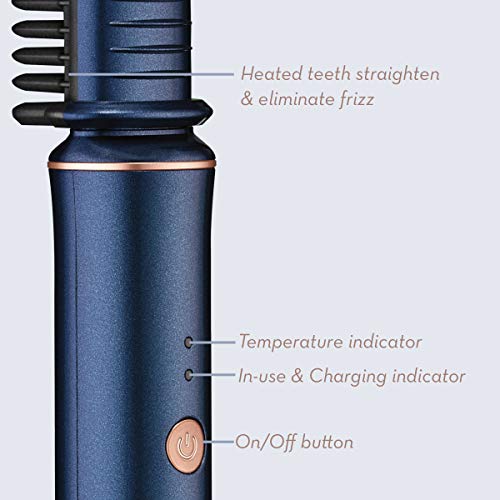Conair Unbound Cordless Mini Straightening Comb ~ Rechargeable Straightening Comb That Eliminates Frizz Anytime, Anywhere #TOP1