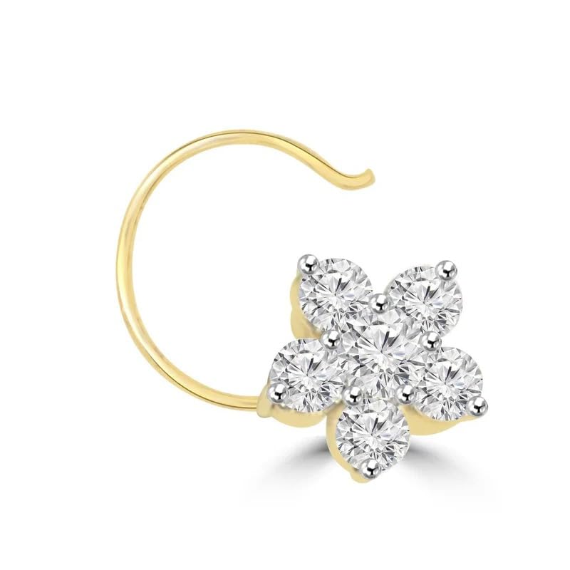 fiona diamonds Peal Lab Diamond Nosepin In 18KT-picture-56