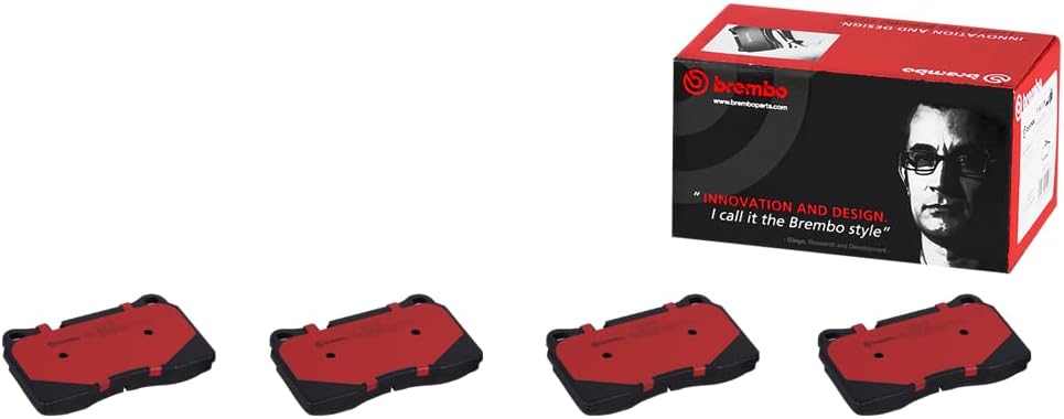 Brembo P44018N Premium Ceramic Front Disc Brake Pad Set LAND ROVER OE# SFP500045