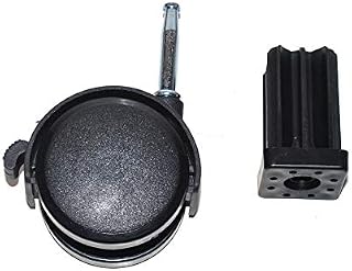 Weber # 99241-2-1/2" Stem Style Locking Swivel Caster with Insert