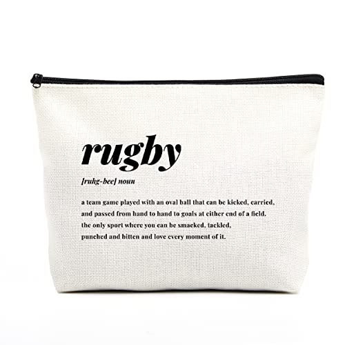 Fkovcdy Rugby Ball Bag for Girls' Football Team Coaches & Fans - Birthday Gifts for Soccer Lovers