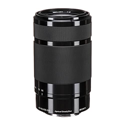 Lente Objetiva E 55-210mm F4.5-6.3 OSS Sony Preta