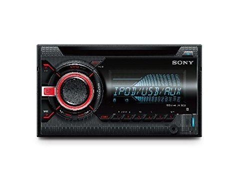 Sony WX800UI.EUR - Reproductor de CD/MP3 para coche (tamaño 2DIN, USB, 55 W) negro