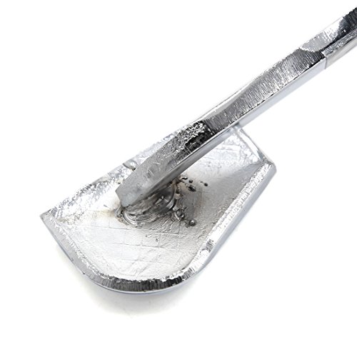 sourcing map Motorrad Schalthebel Rostfreier Stahl Schaltwippen Silberton