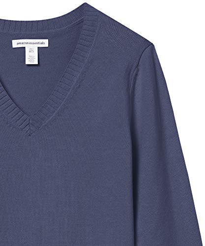 Image of Amazon Essentials Women's Lightweight Long-Sleeve V-Neck Cotton Sweater