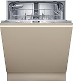 NEFF N50 S175HTX14G Fully Integrated Full Size Dishwasher- Silver Control Panel - C Rated