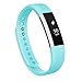 Vancle Fitbit Alta Bands, Newest Adjustable Replacement Bands for Fitbit Alta Bands, Small, Teal (with Metal Clasp, No Tracker)