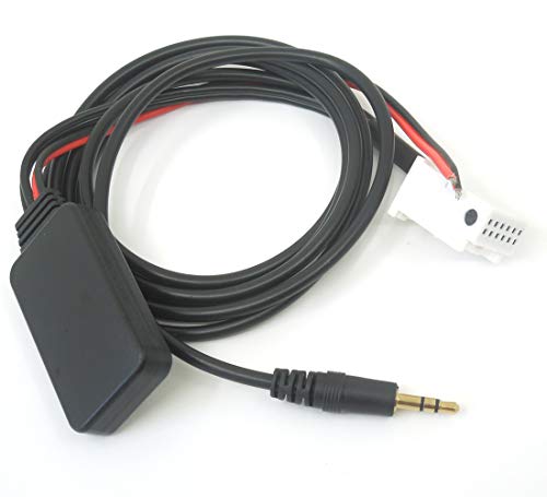 colorparts2016 Bluetooth Audio Adapter Aux Cable 3.5mm Jack for Mercedes Benz W169 W245 W203