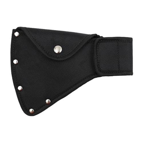 Housse de tête de Hache en Nylon épais, Ajustement sûr, Compact, Pratique avec Boucle en métal à Suspendre, Protection Durable pour Hache de Camping, 43 g