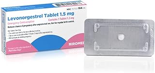 Emergency Contraceptive Pill for Women (10 Pack) - 1.5 mg Levonorgestrel Tablet - Reduces Chance of Pregnancy After Unprotected Sex - Compare to Plan B One-Step - Take Next Morning