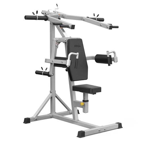 Deltoid and Shoulder Press Machine, Lateral Raise Machine with Adjustable