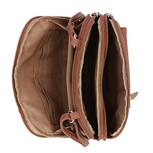 Image of MultiSac Zippy Triple Compartment Crossbody Bag