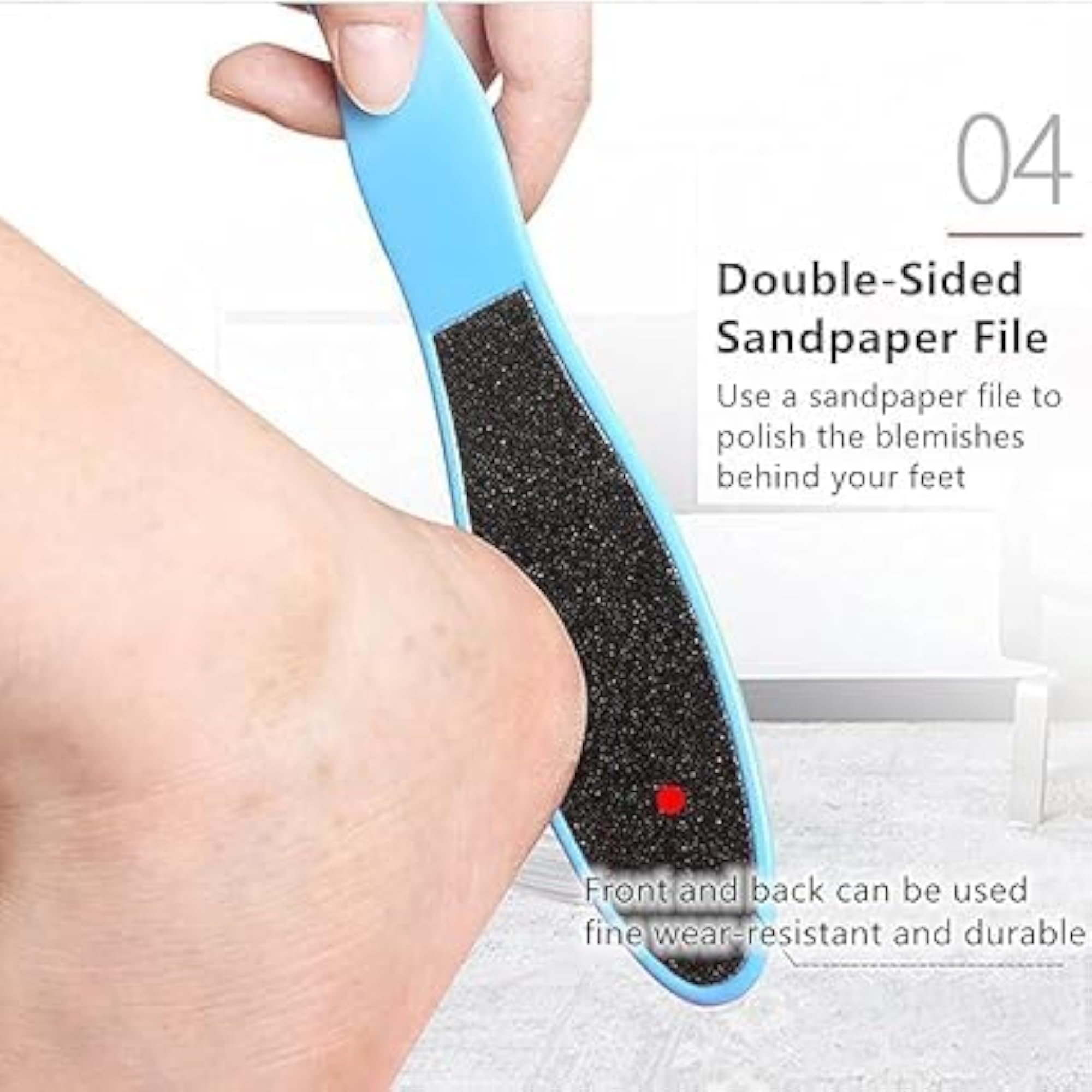 8 in 1 Pedicure Kit for Comprehensive Foot Care