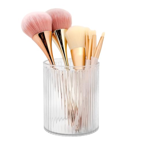 DASITON Acrylic Makeup Brush Holder Organizer (Clear)