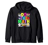 Do The Math Test Day Funny Boy Girl Student Math Teacher Zip Hoodie