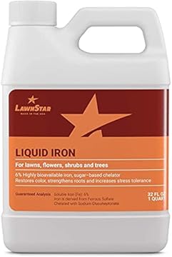 liquid iron fertilizer for lawns
