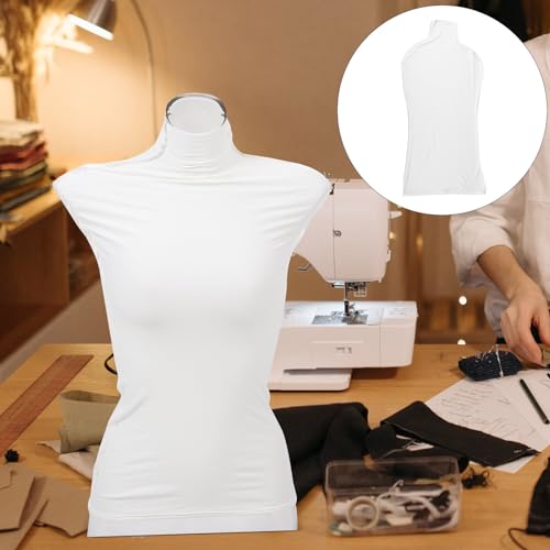 Funda para maniquí falso ajustable que cubre imperfecciones del torso 7