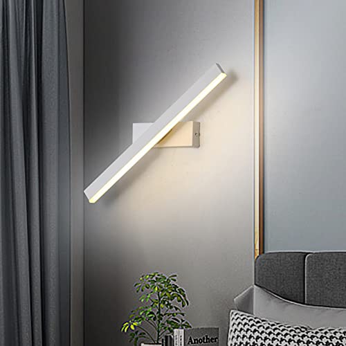 Applique murale rotative à 350 ° FEDIMA blanche 40cm éclairage blanc pur - 3