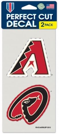 MLB Arizona Diamondbacks 4-by-8 Die Cut Decal