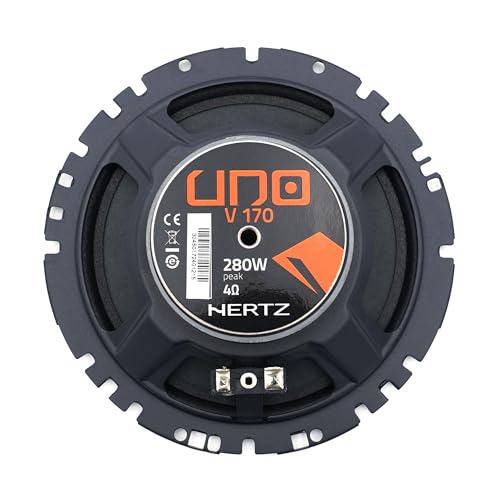 Hertz K 170 2-Wege-Kfz-Soundsystem mit 170mm Tieftöner und separaten Hochtönern, 280W Peak, optimierte Komponenten für OEM-Installationen und integrierte Frequenzweiche