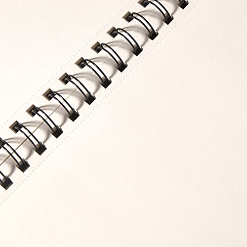 DALER ROWNEY Simply Sketchbook, Papel para Desenho em Caderneta, com Espiral, Tamanho A5, Gramatura