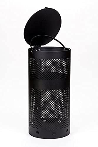 Standard Dog Waste Station / Tissue_Style Bag System (Matte Black) #TOP5